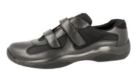 Prada Men's Black Leather Sneaker 4P0723