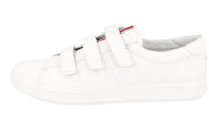 Prada Men's White Leather Sneaker 4P2985