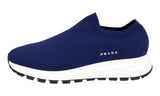 Prada Men's Blue Sock Sneaker 4S3477