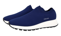 Prada Men's Blue Sock Sneaker 4S3477