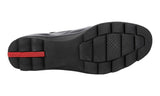 Prada Men's Black Leather Shark High-Top Sneaker 4T1846