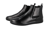 Prada Men's Black Leather Toblach High-Top Sneaker 4T2437