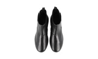 Prada Men's Black Leather Toblach High-Top Sneaker 4T2437