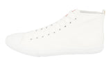 Prada Men's White High-Top Sneaker 4T2583