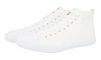 Prada Men's White High-Top Sneaker 4T2583