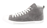 Prada Men's Grey Leather Sneaker 4T2583