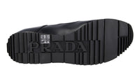 Prada Men's Black Leather High-Top Sneaker 4T2782