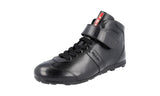 Prada Men's 4T2788 3O9U F0002 Leather Sneaker