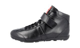 Prada Men's Black Leather Sneaker 4T2788