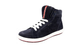 Prada Men's 4T2842 O53 F0960 Leather High-Top Sneaker