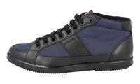 Prada Men's Multicoloured Leather High-Top Sneaker 4T2878