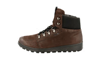 Prada Men's Brown Leather Half-Boot 4T2937