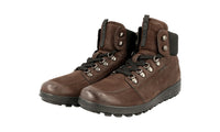 Prada Men's Brown Leather Half-Boot 4T2937