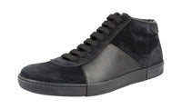 Prada Men's 4T3023 3H8X F0713 Leather Sneaker