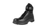 Prada Men's 4T3035 3H6J F0002 Leather Half-Boot