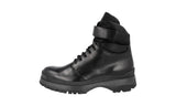 Prada Men's Black Leather Brixxen Half-Boot 4T3035