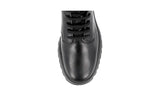 Prada Men's Black Leather Brixxen Half-Boot 4T3035