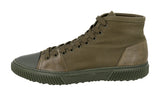 Prada Men's Green Stratus High-Top Sneaker 4T3122