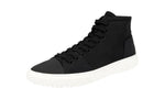 Prada Men's 4T3122 3V06 F0967 Nylon High-Top Sneaker