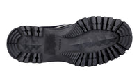 Prada Men's Black Leather Brixxen Lace-up Shoes 4T3142