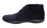 Prada Men's Blue Leather Lace-up Shoes 4T3152