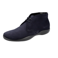 Prada Men's Blue Leather Lace-up Shoes 4T3152