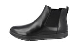 Prada Men's Black Leather Half-Boot 4T3153