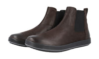 Prada Men's Brown Leather Half-Boot 4T3153