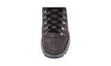 Prada Men's Grey Leather Brixxen Half-Boot 4T3165