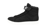 Prada Men's Black High-Top Sneaker 4T3178