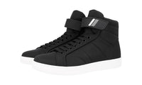 Prada Men's Black High-Top Sneaker 4T3178