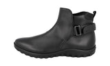 Prada Men's Black Leather Half-Boot 4T3207