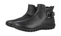 Prada Men's Black Leather Half-Boot 4T3207