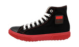 Prada Men's Black Stratus High-Top Sneaker 4T3218