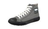 Prada Men's 4T3218 3OJT F0H16 Textile High-Top Sneaker