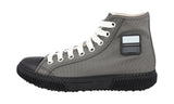 Prada Men's Grey High-Top Sneaker 4T3218