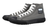 Prada Men's Grey Stratus High-Top Sneaker 4T3218