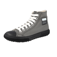 Prada Men's Grey High-Top Sneaker 4T3218