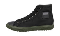 Prada Men's Black Stratus High-Top Sneaker 4T3218