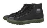 Prada Men's Black Stratus High-Top Sneaker 4T3218