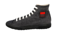 Prada Men's Black Stratus High-Top Sneaker 4T3218