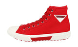 Prada Men's Red Stratus High-Top Sneaker 4T3306