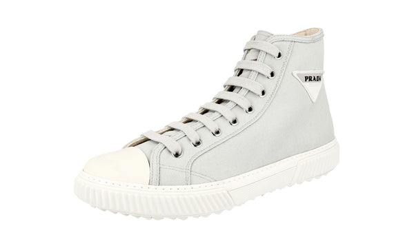Prada Men's 4T3306 010 F01CA Textile High-Top Sneaker