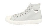 Prada Men's Silver Stratus High-Top Sneaker 4T3306