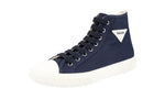 Prada Men's 4T3306 3OJT F0216 Textile High-Top Sneaker