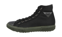 Prada Men's Black Stratus High-Top Sneaker 4T3306