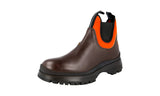 Prada Men's 4T3338 3V72 F026A Leather Half-Boot