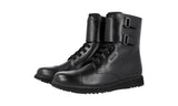 Prada Men's Black Leather Half-Boot 4T3361