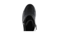 Prada Men's Black Leather Half-Boot 4T3361