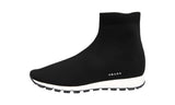Prada Men's Black High-Top Sneaker 4T3365